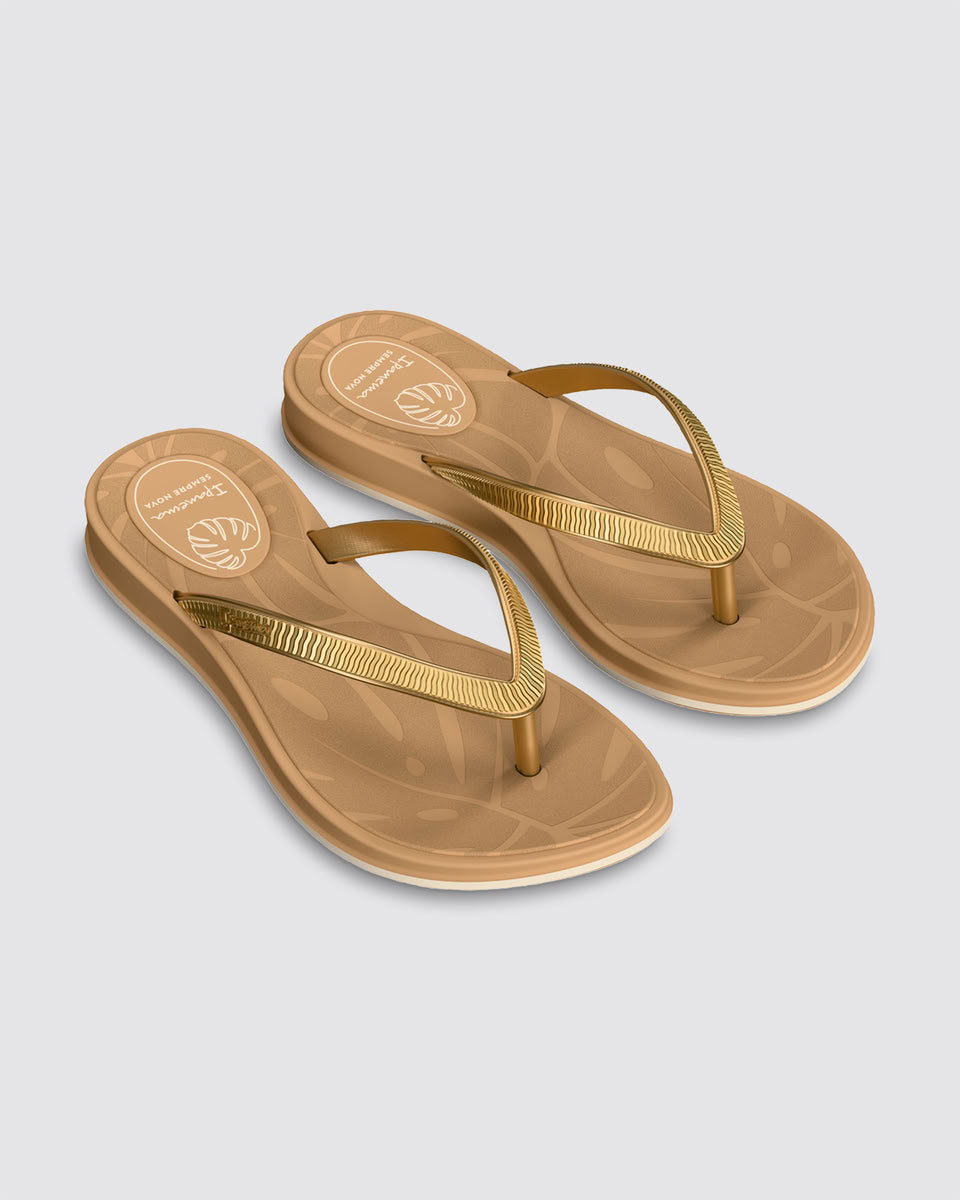 Sandalia Mujer Beige Shine 2 Ipanema