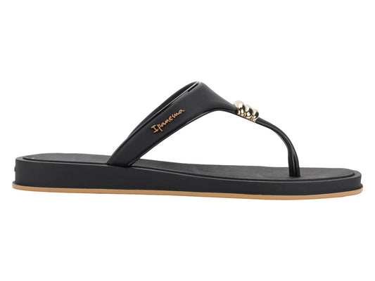 Sandalia Mujer Negro Trend Metal Ipanema