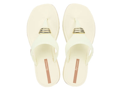 Sandalia Mujer Beige Trend Metal Ipanema