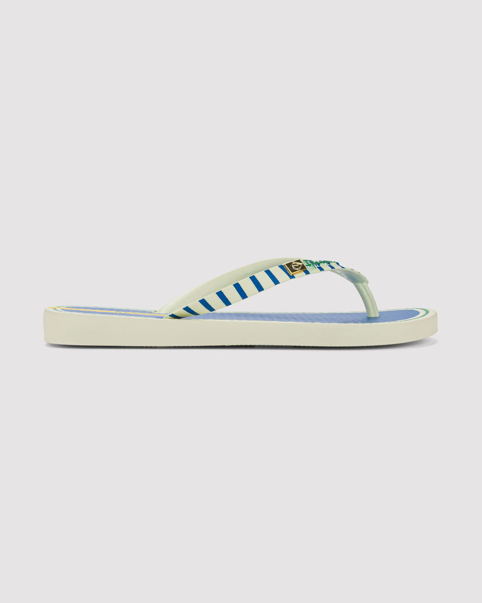 Sandalia Mujer Beige/Azul Core Ipanema