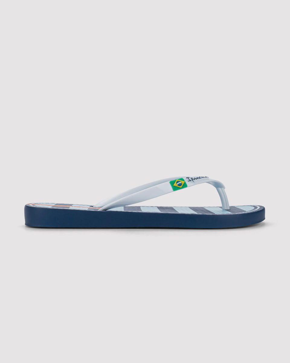 Sandalia Mujer Azul/Blanco Core Ipanema