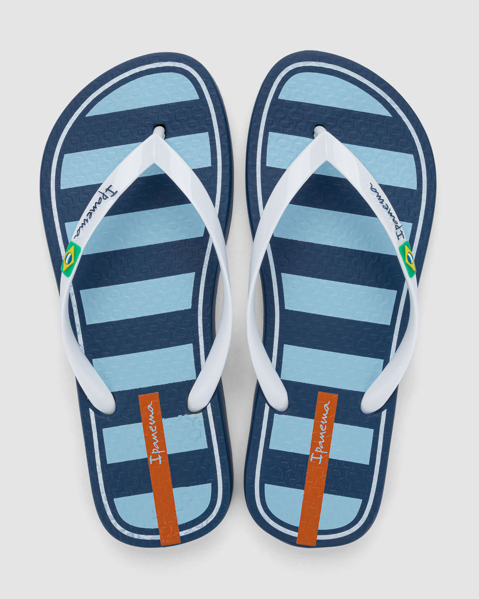 Sandalia Mujer Azul/Blanco Core Ipanema