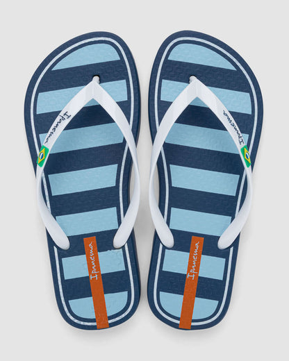 Sandalia Mujer Azul/Blanco Core Ipanema
