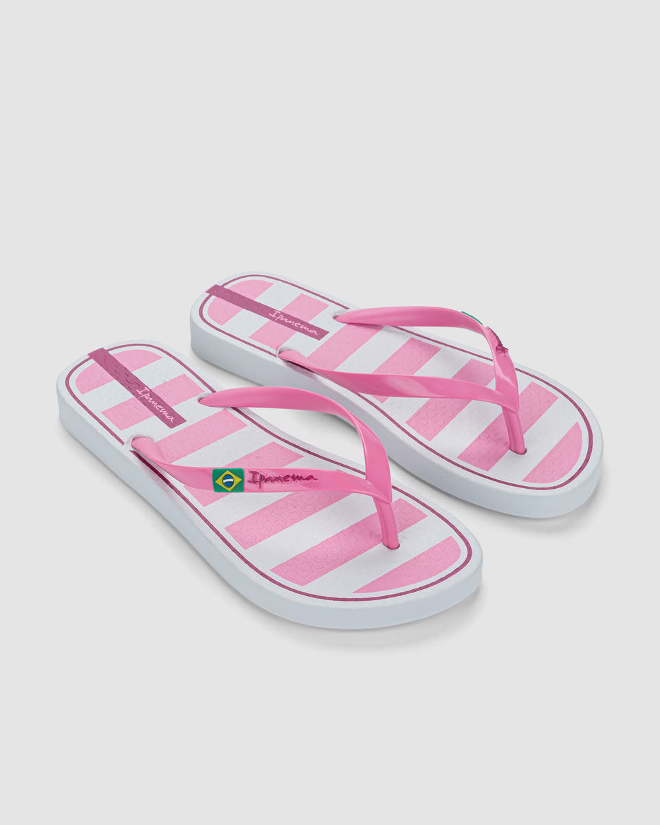 Sandalia Mujer Blanco/Rosa Core Ipanema