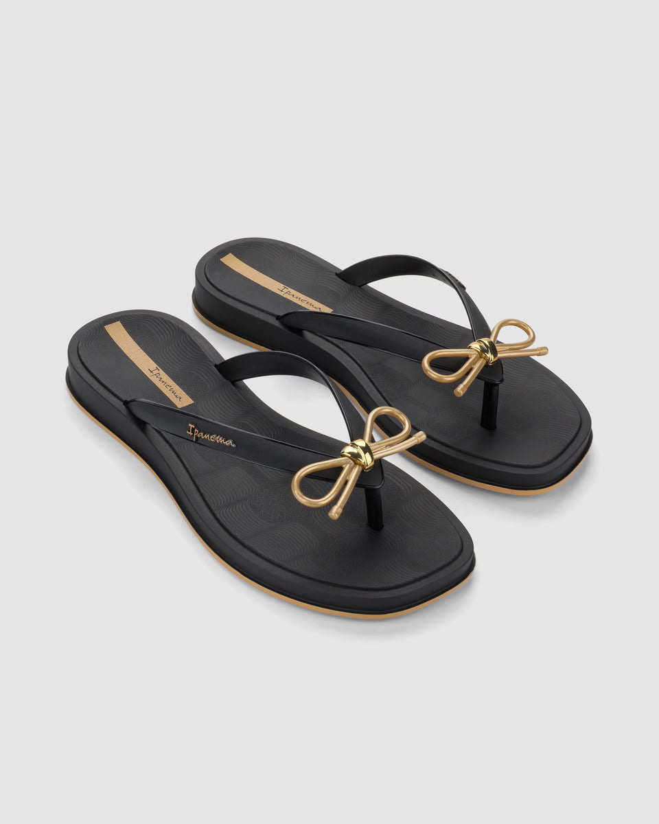 Sandalia Mujer Negro Romance Ipanema