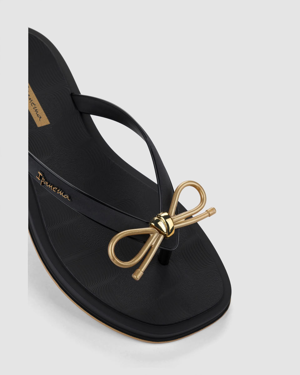 Sandalia Mujer Negro Romance Ipanema