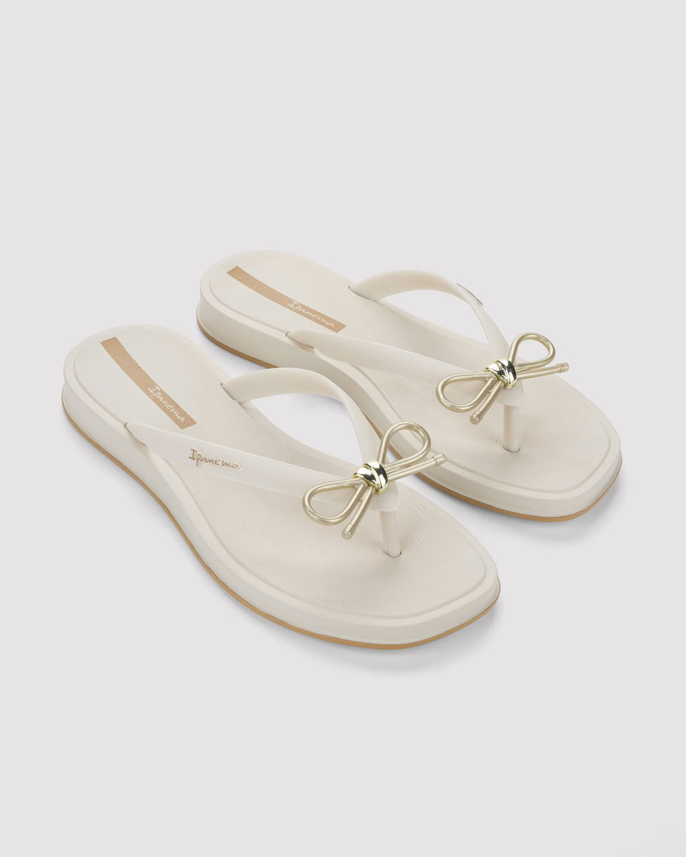 Sandalia Mujer Beige Romance Ipanema