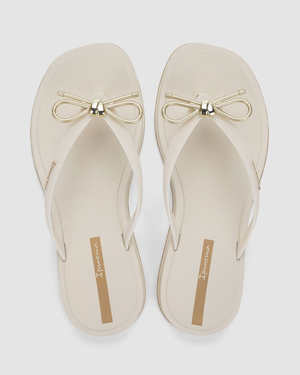 Sandalia Mujer Beige Romance Ipanema