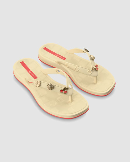 Sandalia Mujer Beige Pin Mania Ipanema