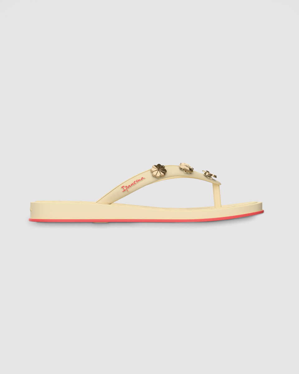 Sandalia Mujer Beige Pin Mania Ipanema