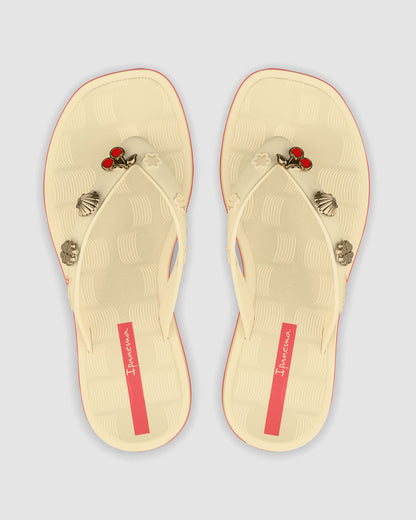 Sandalia Mujer Beige Pin Mania Ipanema