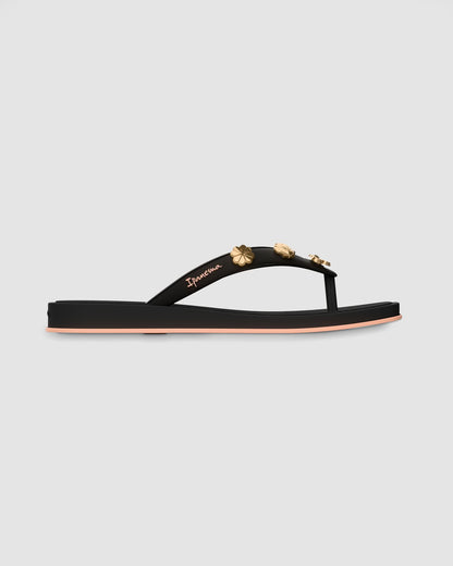 Sandalia Mujer Negro Pin Mania Ipanema