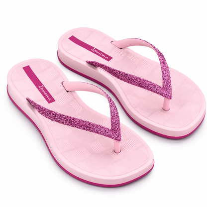 Sandalia Mujer Rosa Claro/Glitter Gold Ipanema