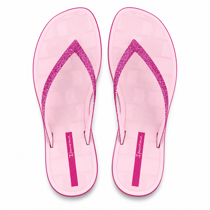 Sandalia Mujer Rosa Claro/Glitter Gold Ipanema