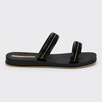 Sandalia Mujer Negro Glow Slide 520 Ipanema