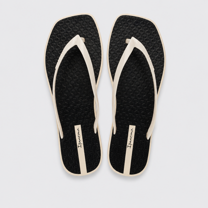 Sandalia Mujer Beige/Negro Edge Joy Ipanema