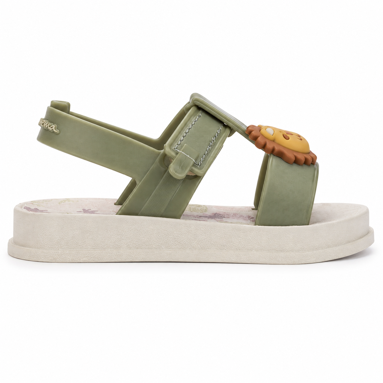 Sandalia Bebe Verde/Beige Littel Joy Ipanema