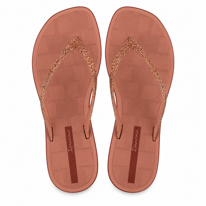 Sandalia Mujer Rosa/Glitter Gold Ipanema