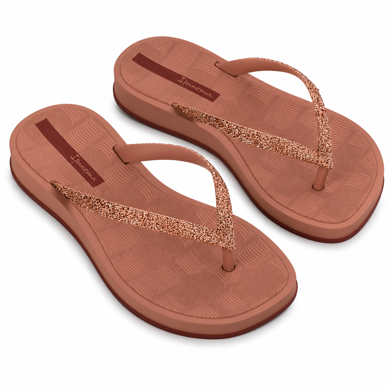 Sandalia Mujer Rosa/Glitter Gold Ipanema