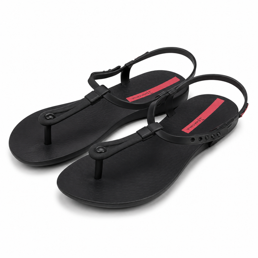 Sandalia Mujer Negro Class Ipanema