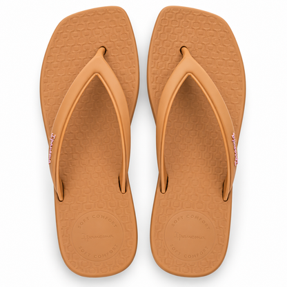 Sandalia Mujer Beige Pluma Up  Ipanema