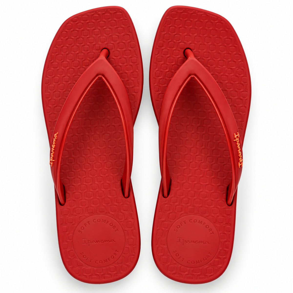 Sandalia Mujer Rojo Pluma Up Ipanema