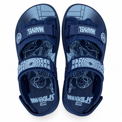 Sandalia Infantil Azul Marvel Spiderman Ipanema