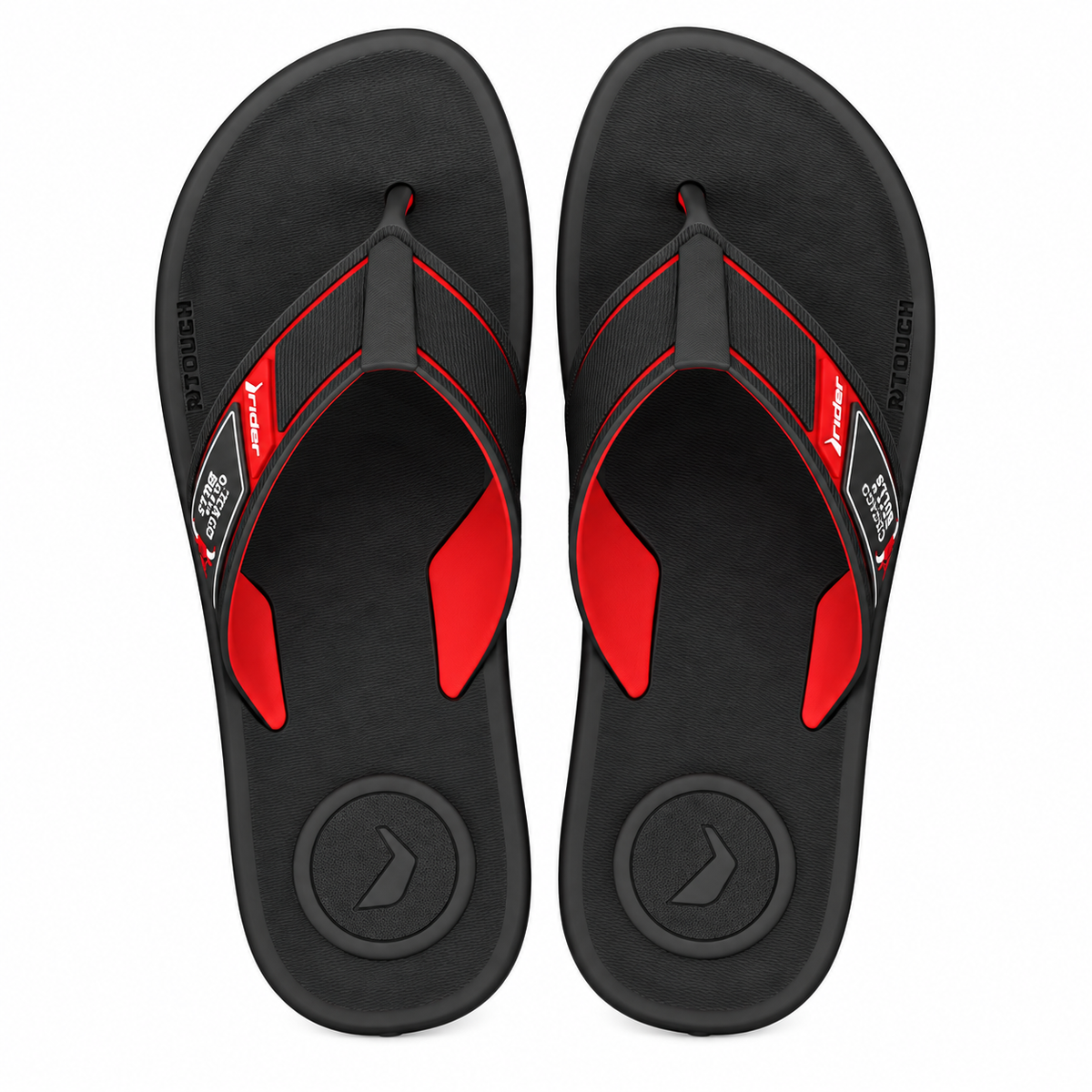 Sandalia Hombre Negro/Rojo Trace Duo Rider