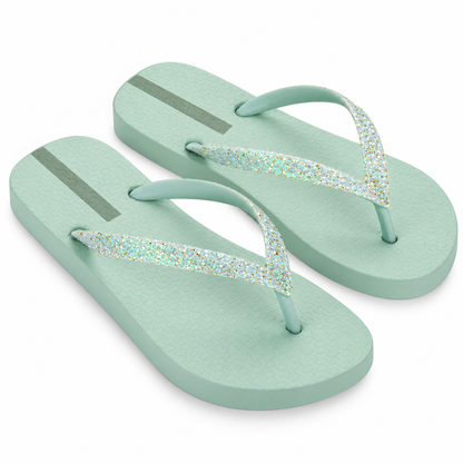 Sandalia Mujer Verde Claro/Glitter Up Ipanema