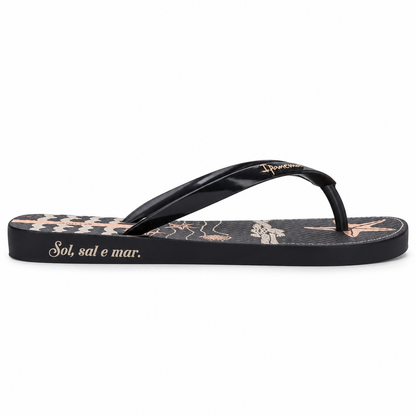 Sandalia Mujer Negro/Beige Navy Ipanema