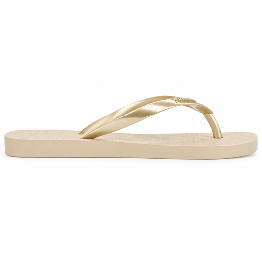 Sandalia Mujer Dorado/Beige Basica Ipanema