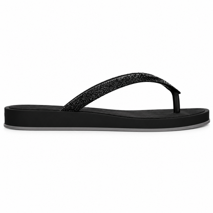 Sandalia Mujer Negro/Glitter Gold Ipanema