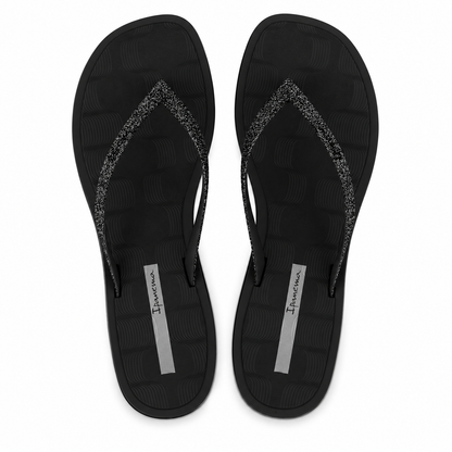 Sandalia Mujer Negro/Glitter Gold Ipanema
