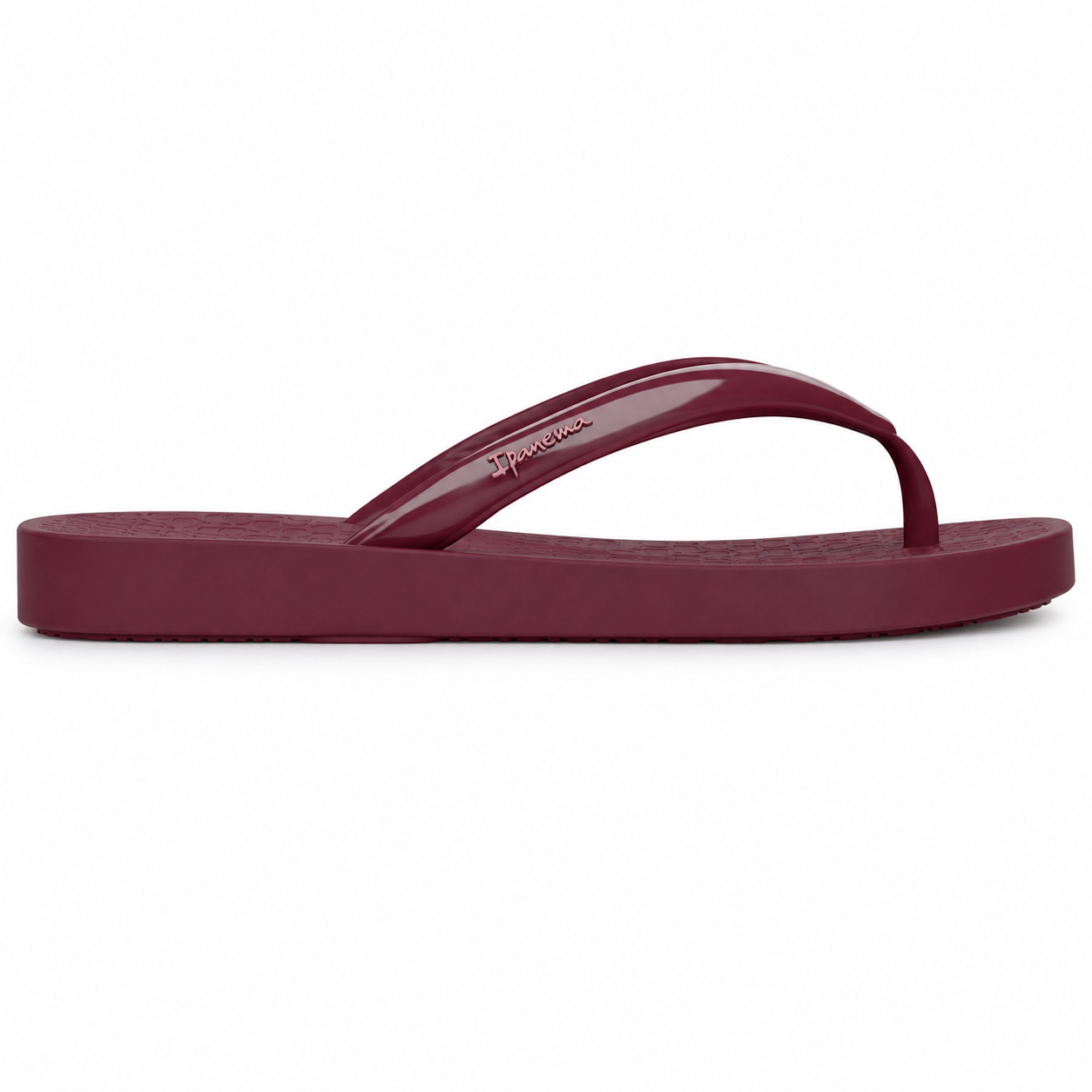 Sandalia  Mujer Burdeo Pluma Ipanema