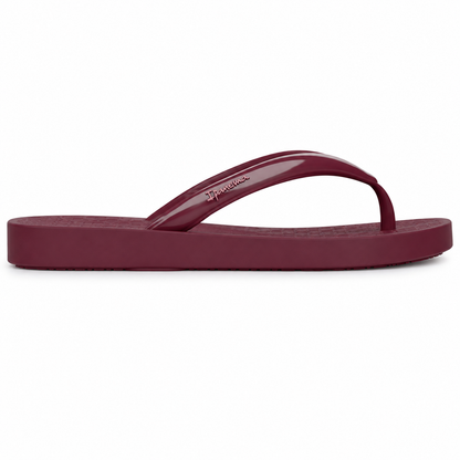 Sandalia  Mujer Burdeo Pluma Ipanema