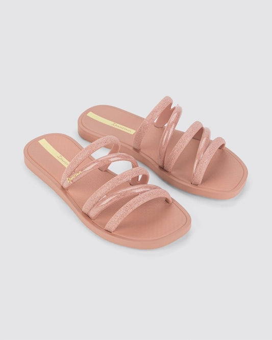 Sandalia Mujer Rosado/Beige Solar Brilla Ipanema